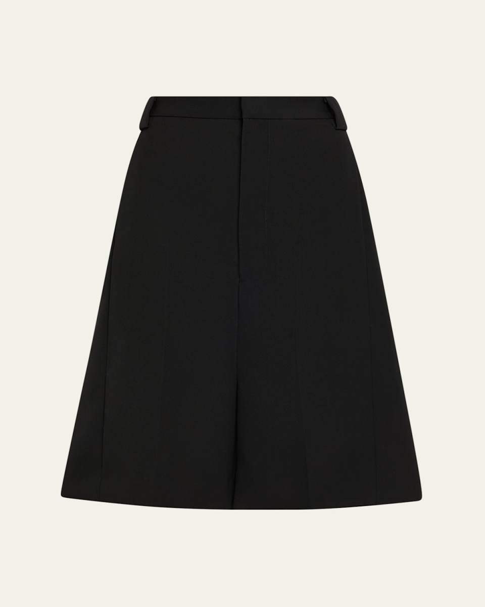 Valentine A-Line Wool Shorts
